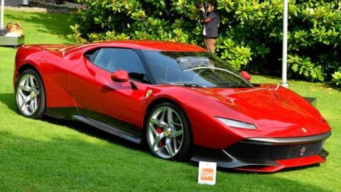 Ferrari SP38 Design