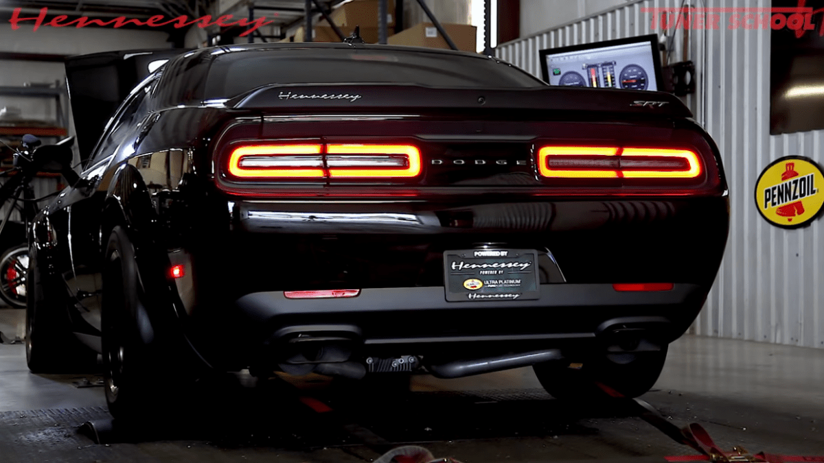 Dodge Challenger Srt Demon Ecco Lesemplare Con Pacchetto Hpe1200 Di