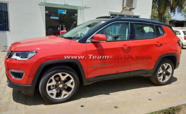 Jeep Compass Limited Plus foto spia