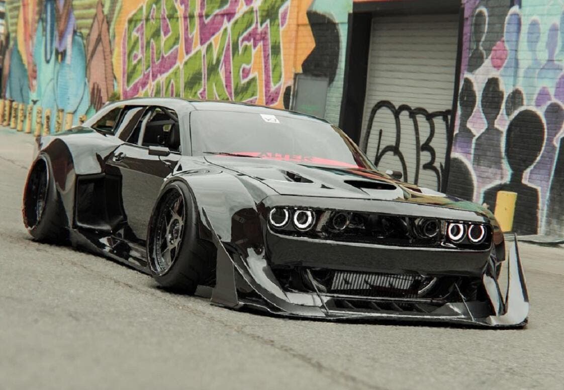 Dodge Challenger Srt Hellcat Redeye Un Render Mostra La Versione