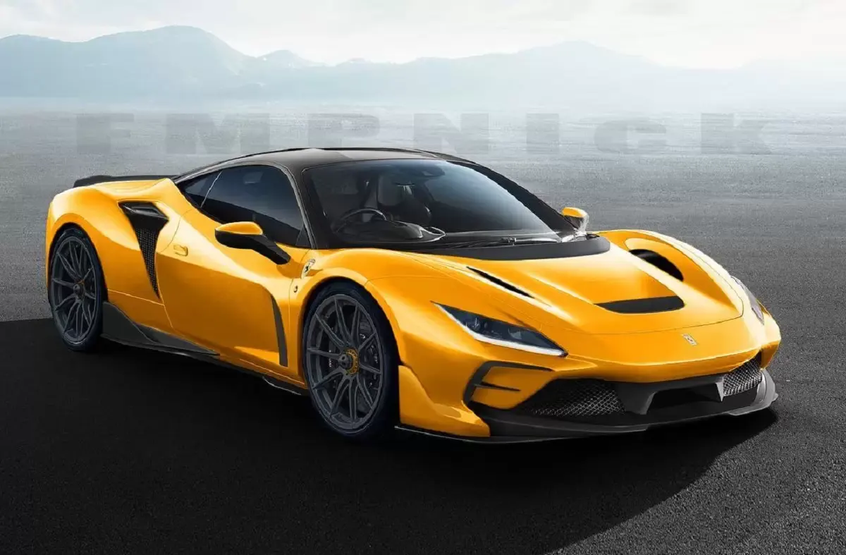 Ferrari F8 Tributo Evo Lerede Della 488 Pista Ipotizzata