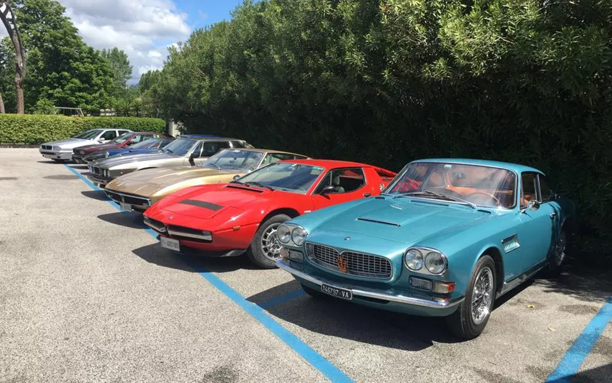 Maserati festeggia il primo raduno delle sue vetture dopo