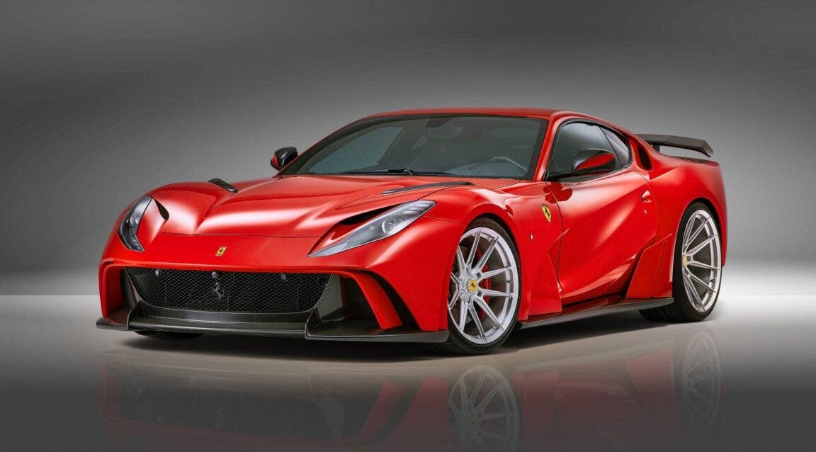 Ferrari 812 Superfast Novitec NLargo la supercar diventa più larga