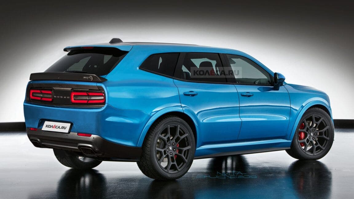 Dodge Challenger Ecco Come Potrebbe Essere La Versione Suv Clubalfait