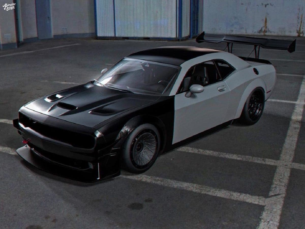 Dodge Challenger Hellcat Ecco Un Progetto Digitale Di Una Versione Da