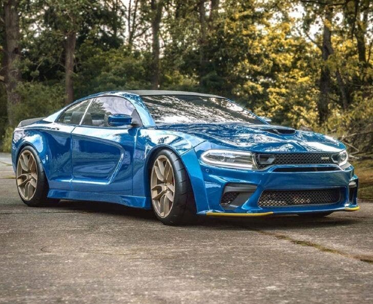 Dodge Charger Srt Hellcat Widebody Ecco Come Sarebbe La Versione Coupé