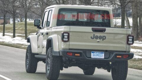 Jeep Gladiator Sand Runner foto spia