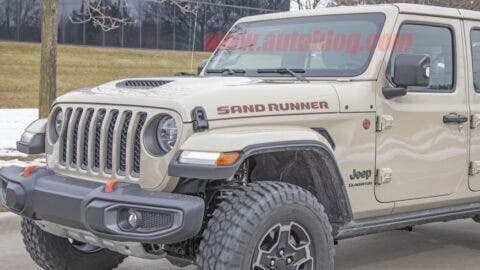 Jeep Gladiator Sand Runner foto spia