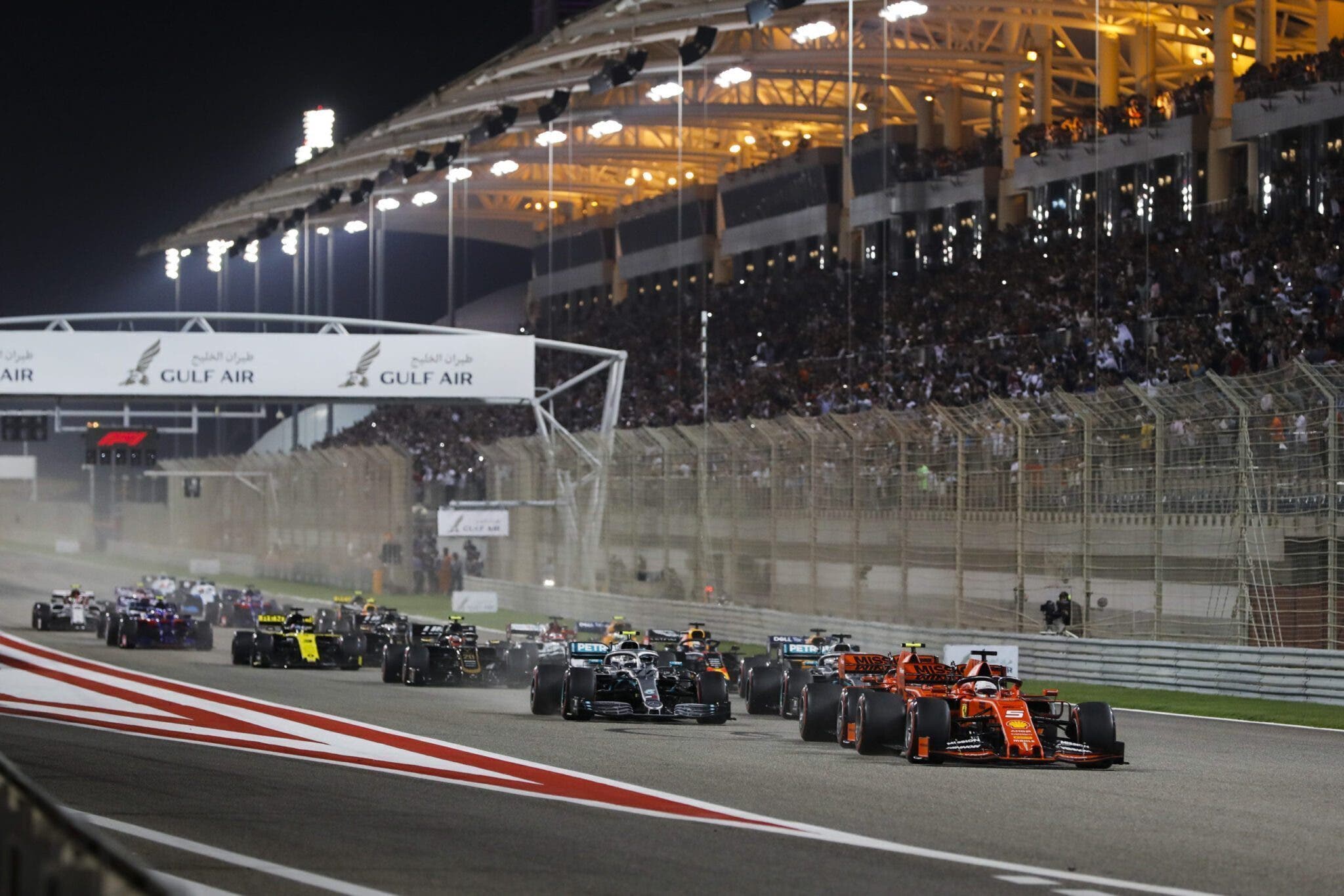 Formula 1 ipotesi doppio GP in Bahrain su un layout pseudo ovale