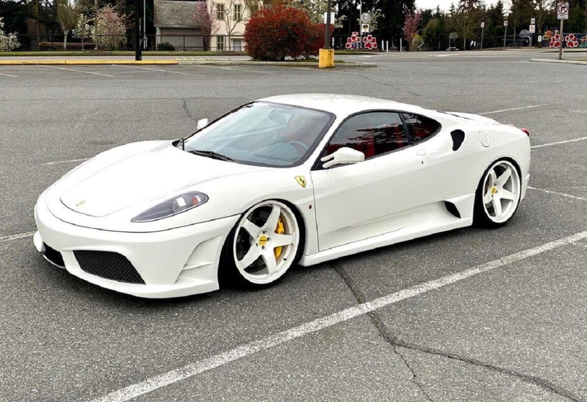 Ferrari F430 Ecco Un Esemplare Bianco Con Modifiche Al Corpo Clubalfait