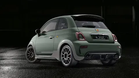 Abarth 695 70° Anniversario spoiler Assetto Variabile