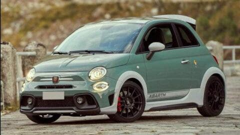 Abarth 695 70° Anniversario spoiler Assetto Variabile