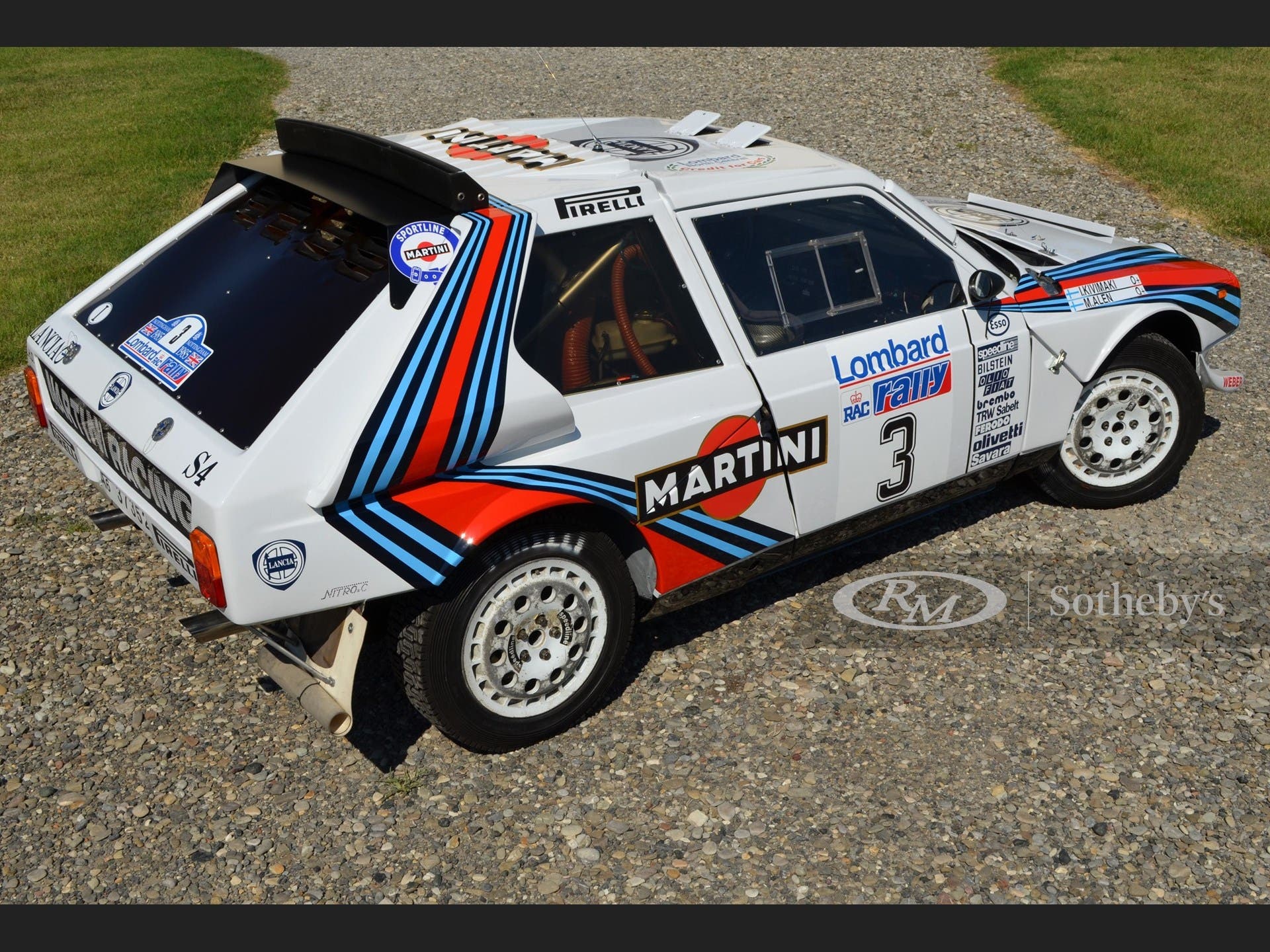 Lancia Delta S4 Rally Con Livrea Martini Proposta All'asta A 1 Milione ...