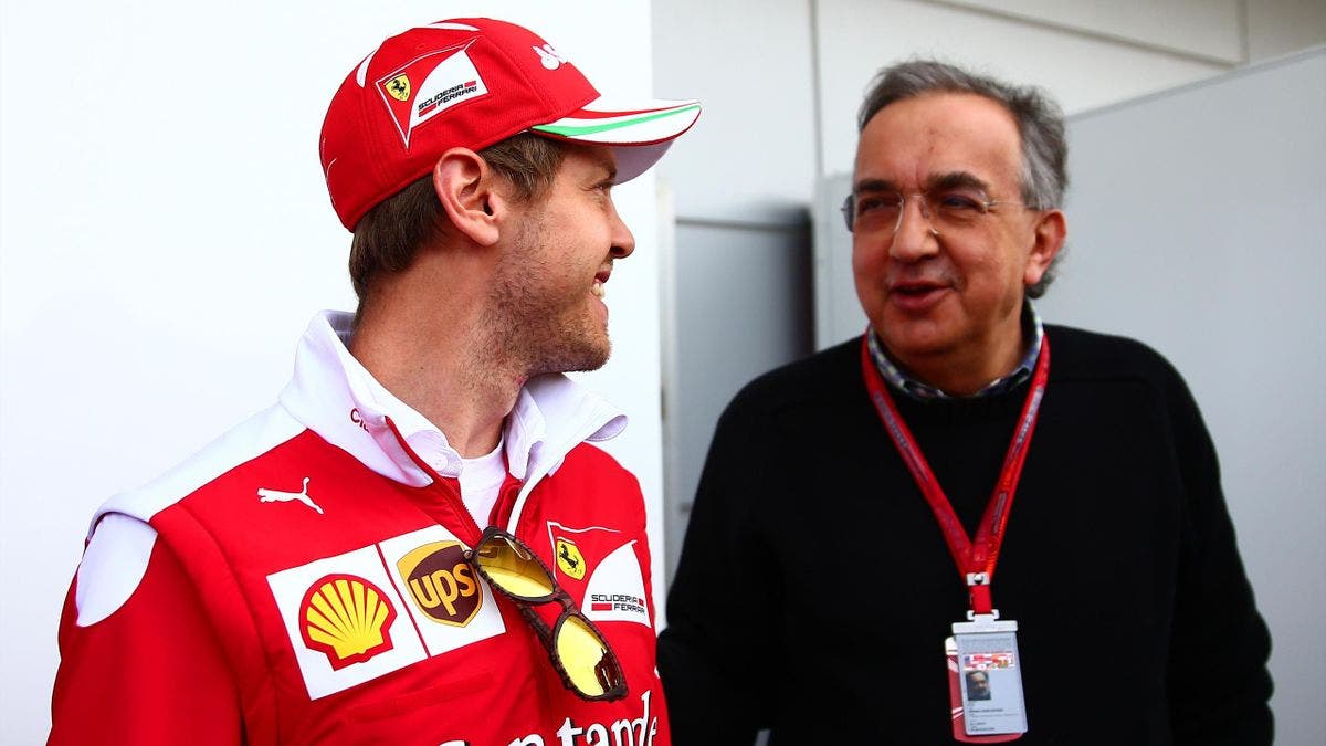 Vettel con Marchionne