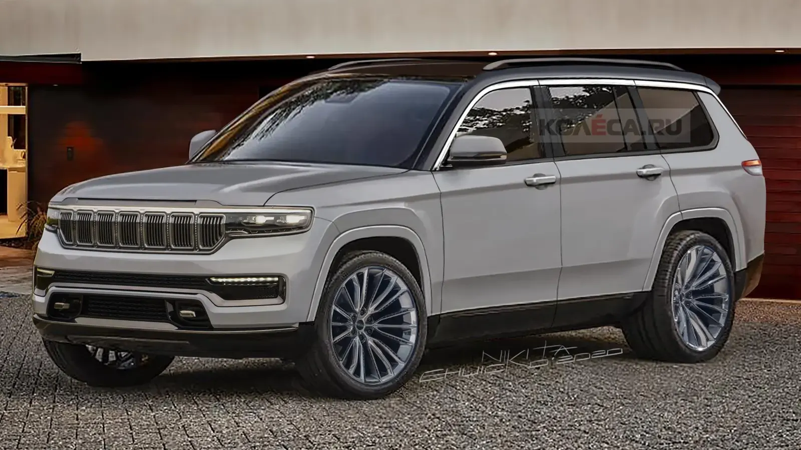 Jeep Grand Cherokee 2022: ecco un accurato progetto digitale - ClubAlfa.it