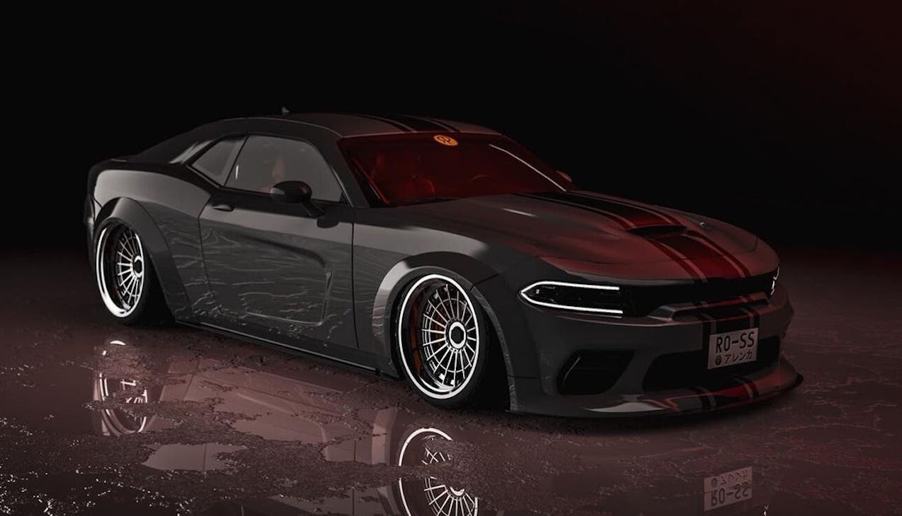 Dodge Charger Srt Hellcat Ecco Il Rendering Della Versione Coupé