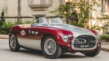 Ferrari 166 MM Spider Vignale 1953 asta