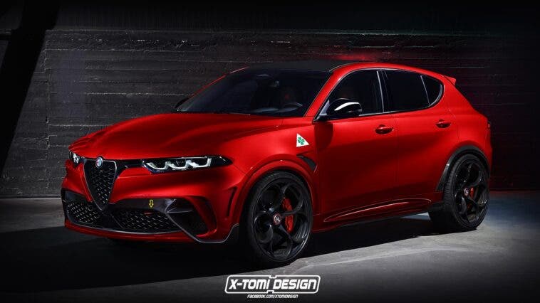 Alfa Romeo Tonale GTA render