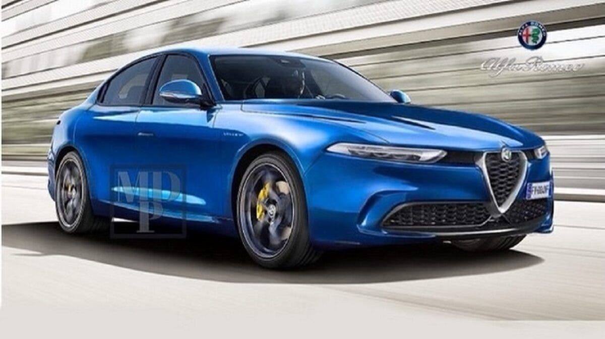 Nuova Alfa Romeo Giulia 2026 un render la immagina così ClubAlfa.it