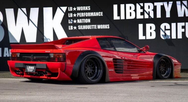 Ferrari Testarossa tuning