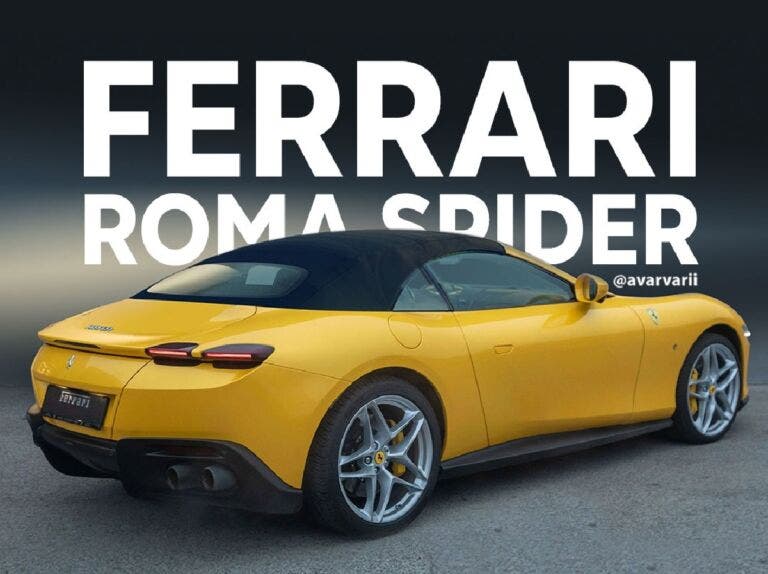 Ferrari Roma Spider: nuova ipotesi sul suo design - ClubAlfa.it