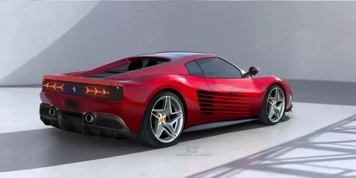 Nuova Ferrari Testarossa: Il Mito Torna Su Base Daytona SP3? [Render ...