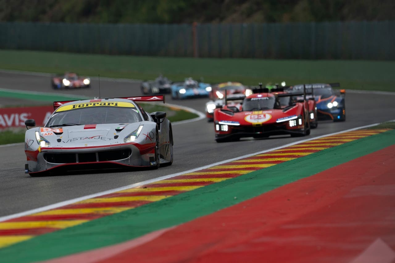 Ferrari 488 GTE 6 Ore di Spa-Francorchamps 2023