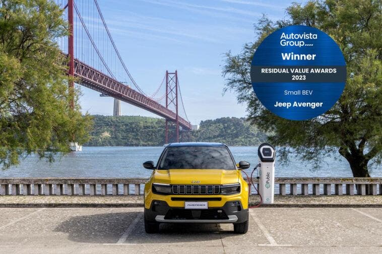 Jeep Avenger premio Autovista Group