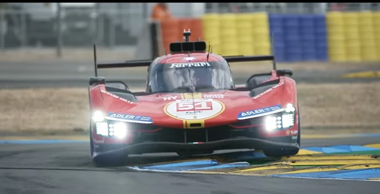 La Vittoria Della Ferrari P Alla Ore Di Le Mans In Un Video