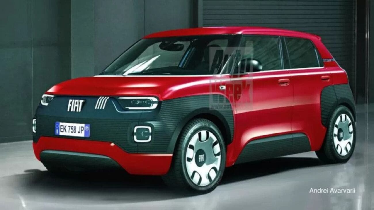 Fiat Panda 2024 Autoweek Render