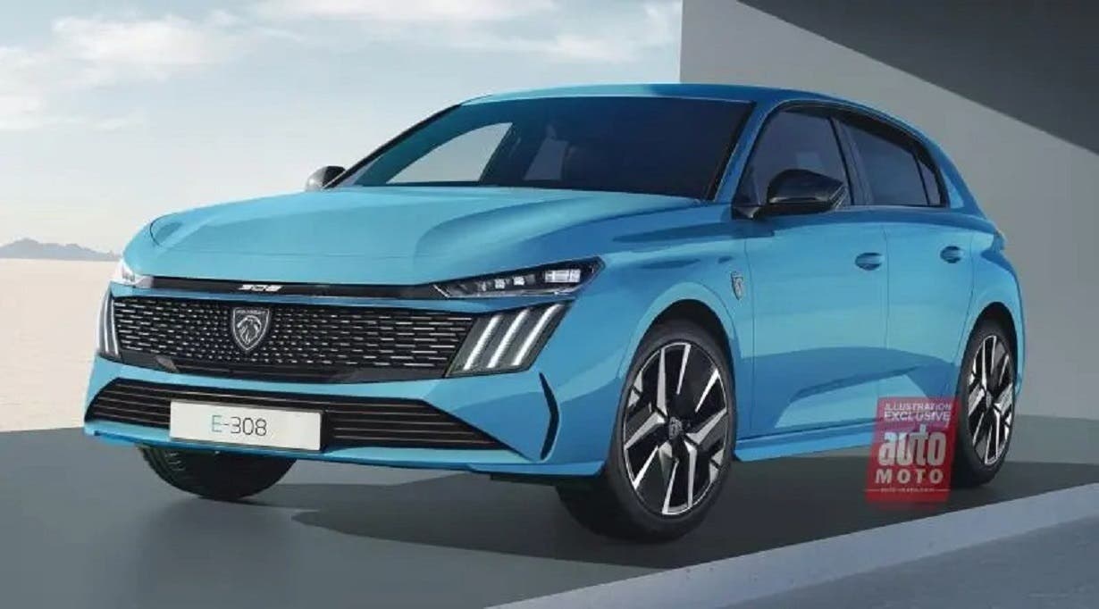 Peugeot 2008 restyling: ecco come cambierà il SUV dal 2023 [Render] 