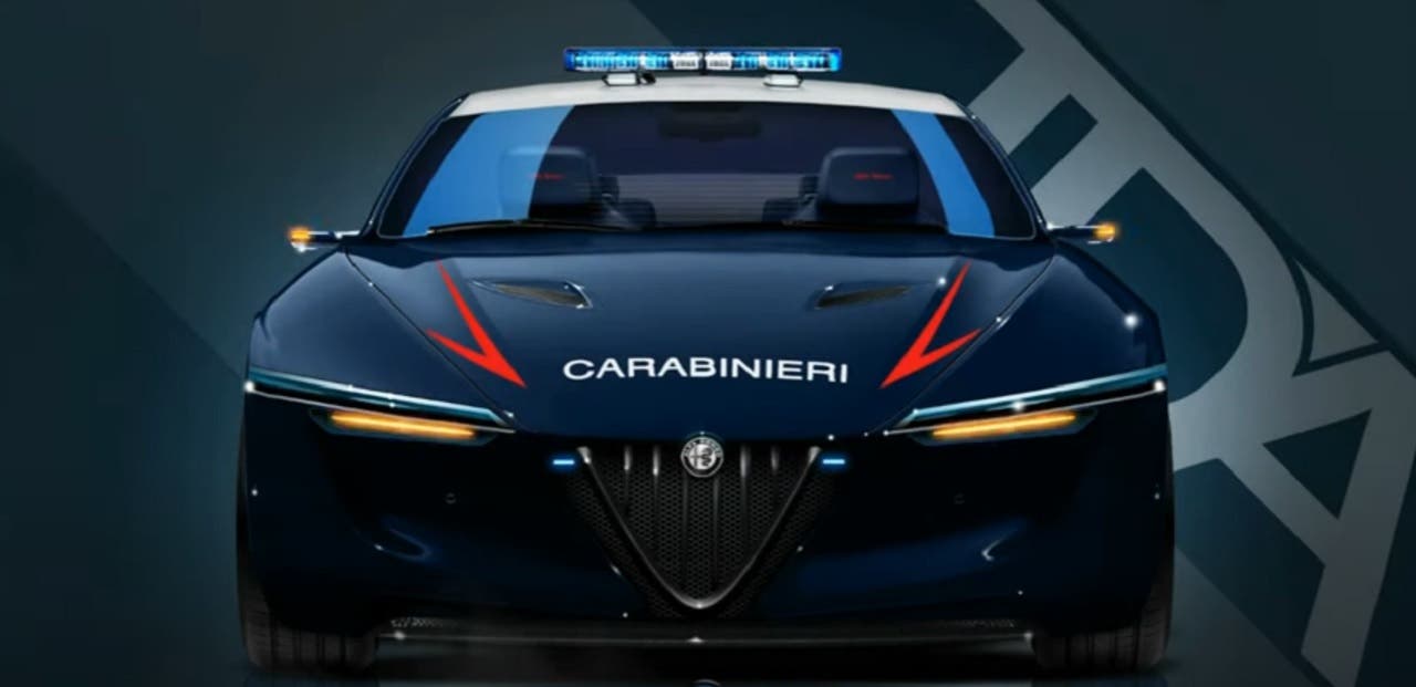 Nuova Alfa Romeo Carabinieri nel 2025 già in divisa? ClubAlfa.it