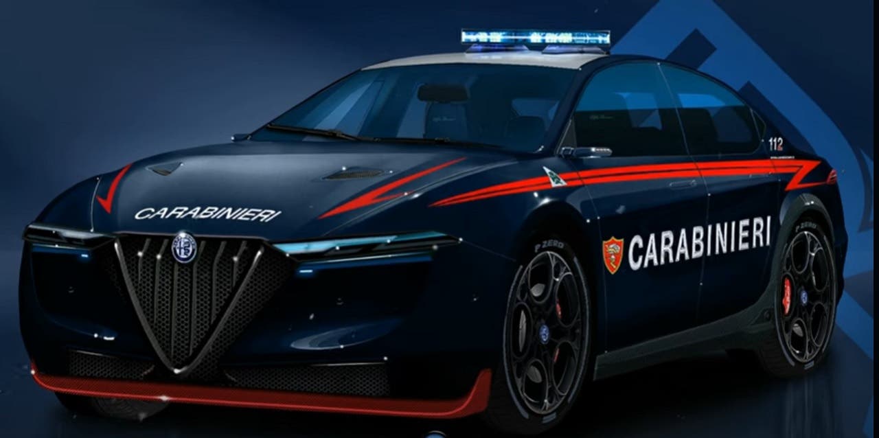 Nuova Alfa Romeo Giulia Quadrifoglio Carabinieri Un Video Anticipa Il Suo Design Clubalfait 4883