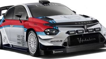 Nuova Lancia Ypsilon WRC con livrea Martini