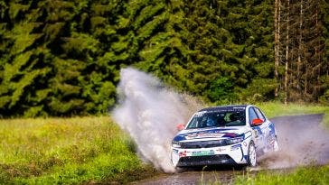 Opel Corsa rally electric