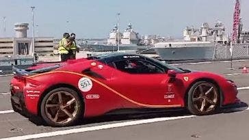 Ferrari SF90 record Fabio Barone