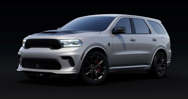 Dodge Durango SRT Hellcat Silver Bullet special-edition veh