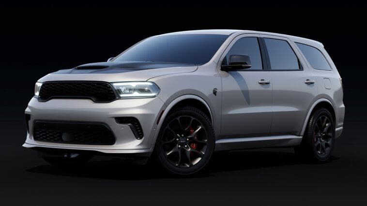 Dodge Durango SRT Hellcat Silver Bullet special-edition veh