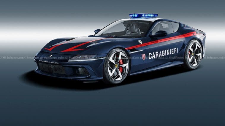 Ferarri 12Cilindri Carabinieri