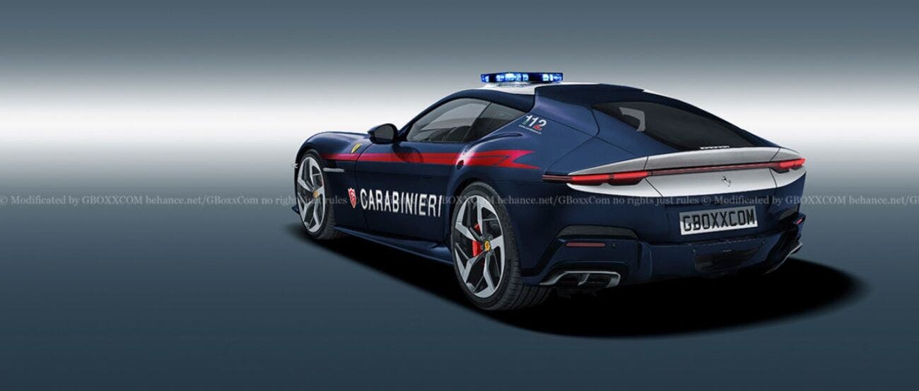 Ferrari 12Cilindri Carabinieri