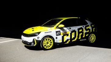 Opel Corsa rally electric Gamescon