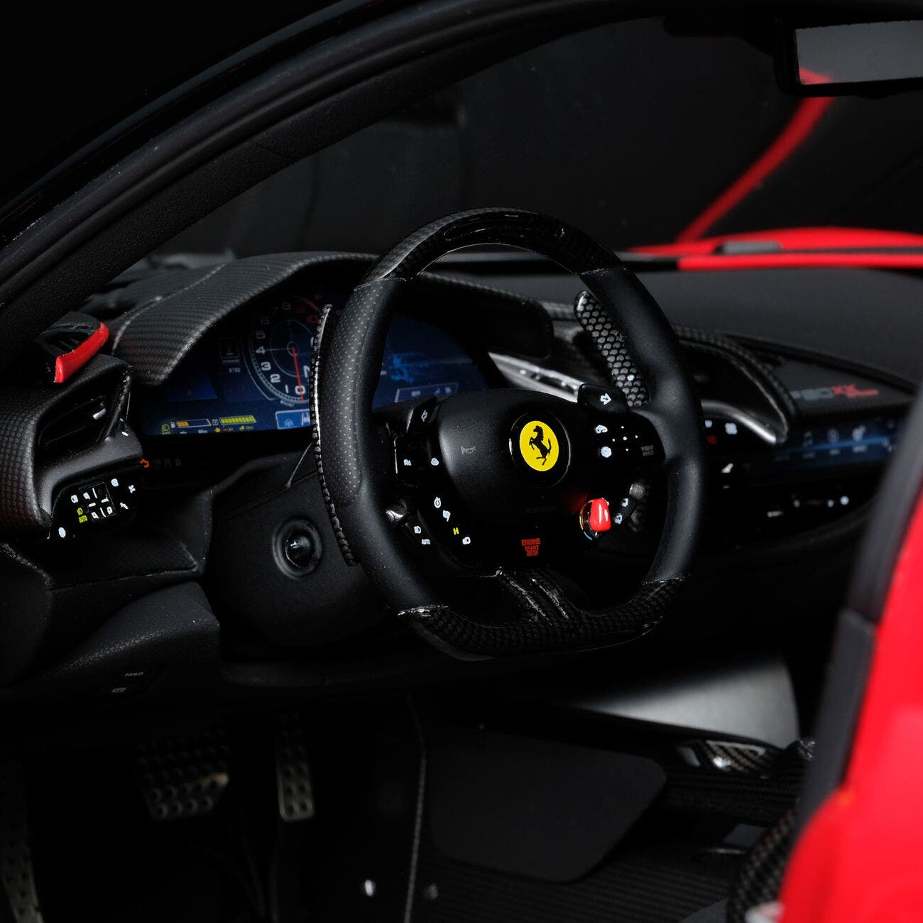 Ferrari SF90 XX Spider in scala