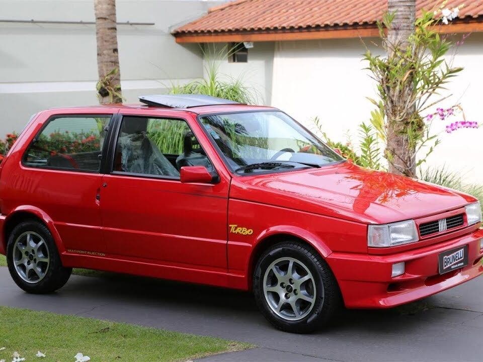 fiat uno turbo in brasile, 1994