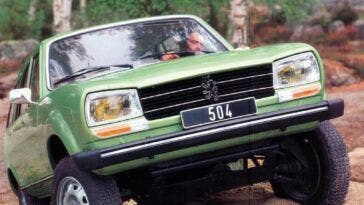 Peugeot 504 Dangel station wagon e pick-up 4X4 off-road