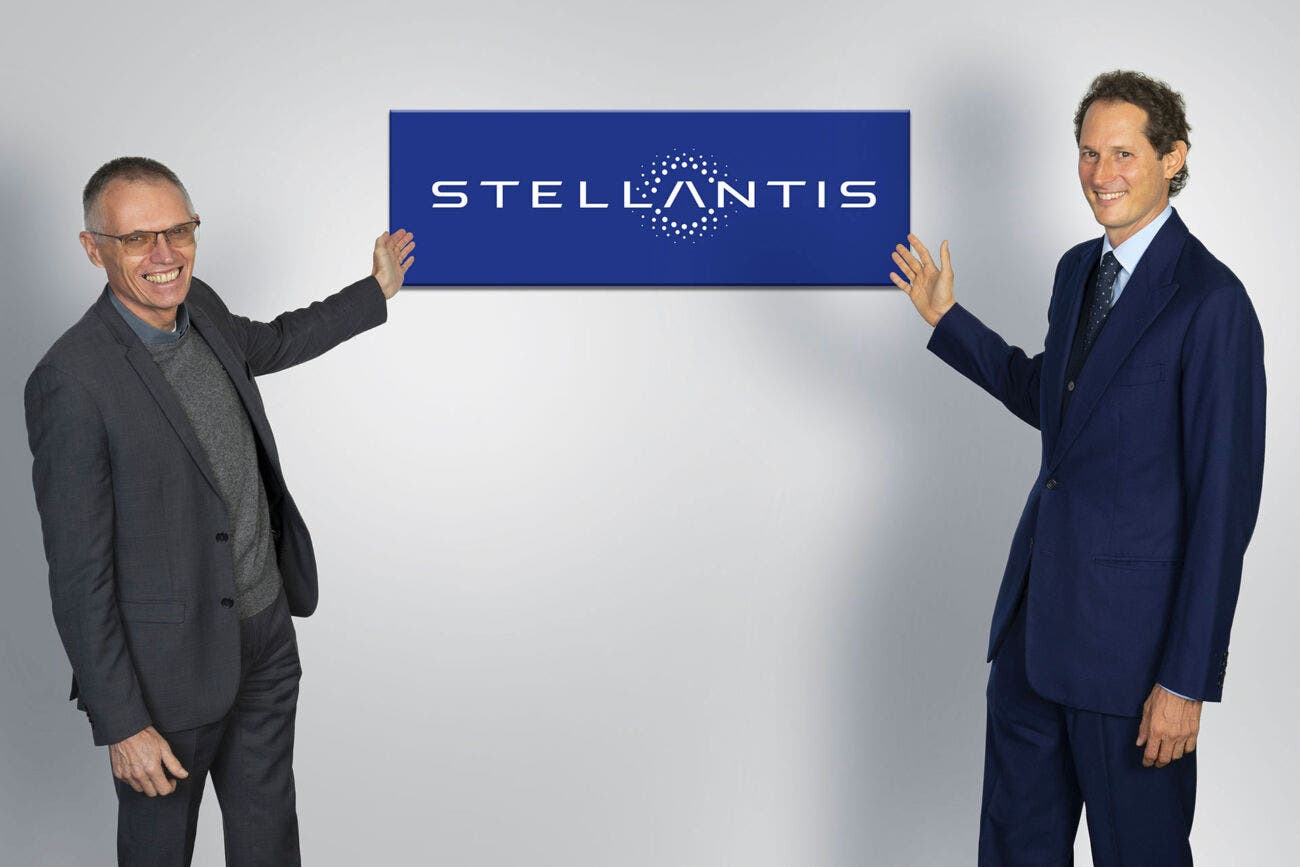 stellantis ceo carlos tavares con elkann