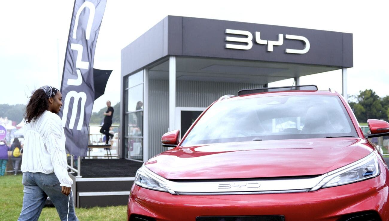 BYD nel mercato UK