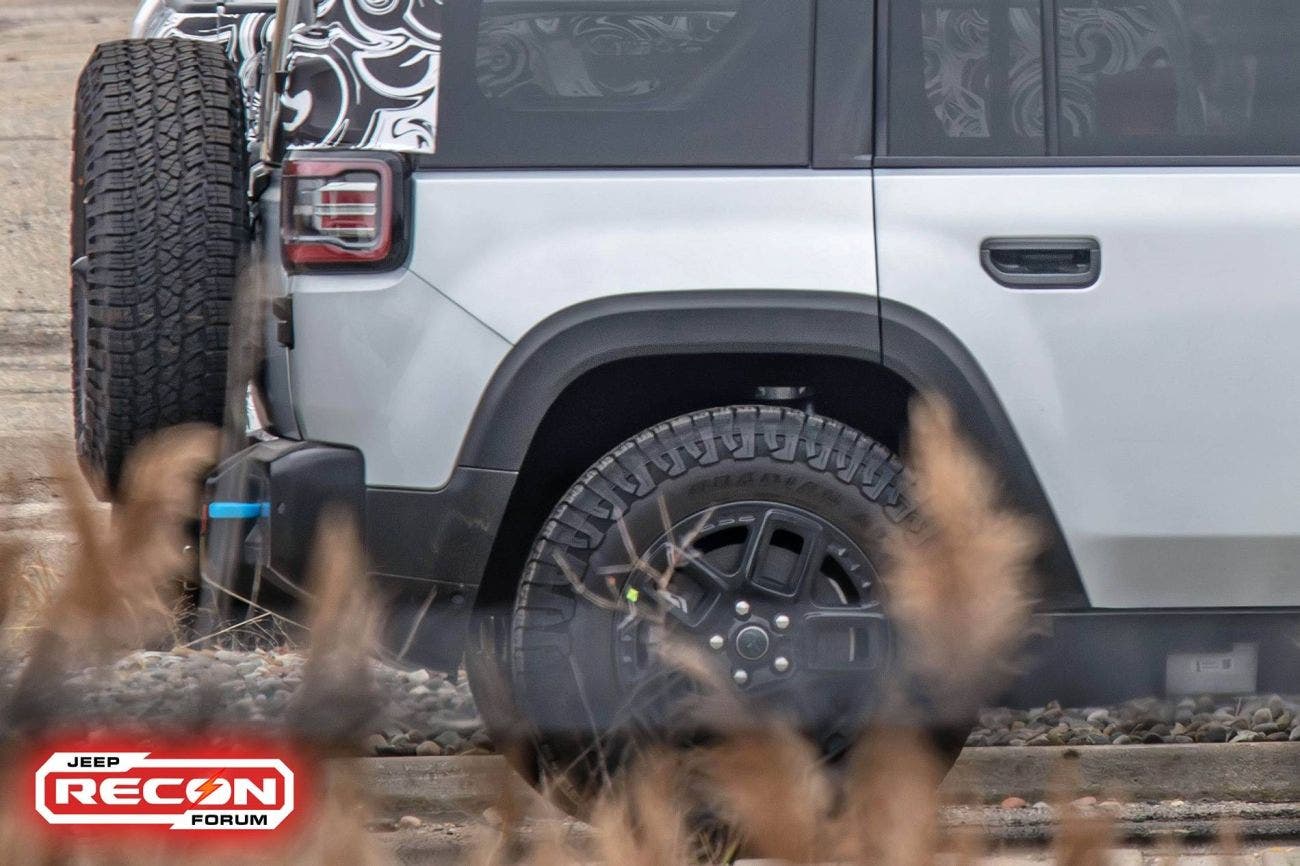 Jeep recon 2025 prototipo in test