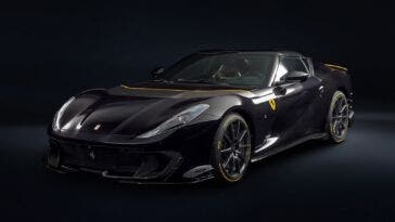 Ferrari 812 Competizione A nera