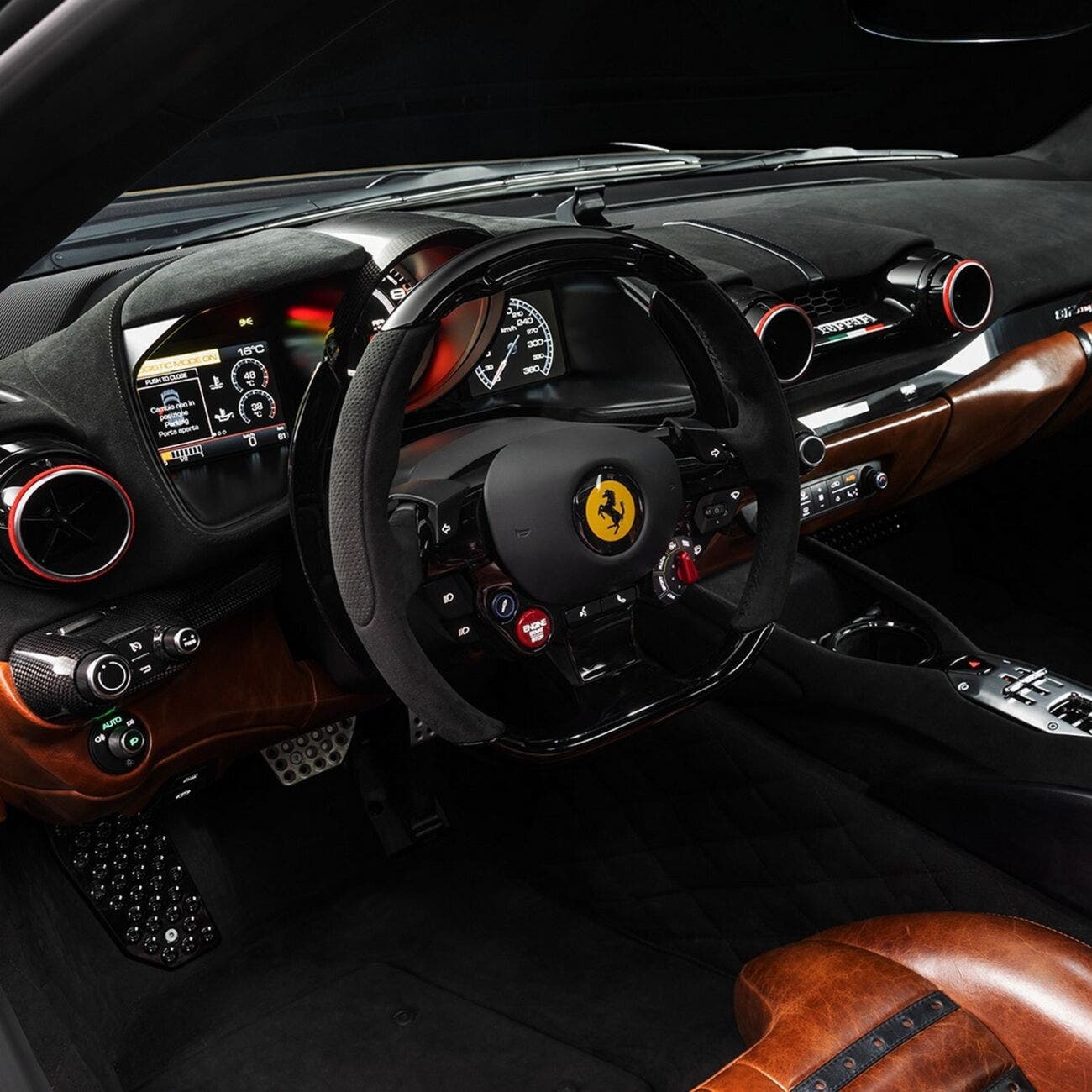 Ferrari 812 Competizione A nera