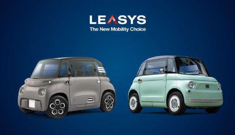 Leasys - Fiat Topolino e Citroen AMI